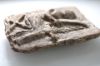 Picture of Ancient Sumerian Terracotta Plaque. 2nd century B.C. Musician Playing harp