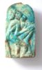Picture of Ancient Egypt. Faience Plaque. Male & Female. 700 - 500 B.C