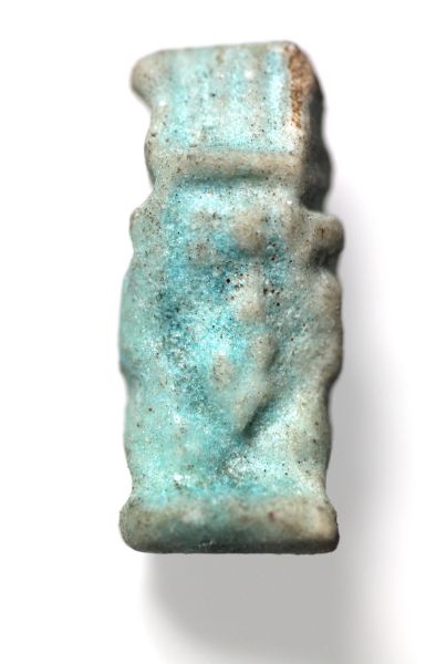 Picture of ANCIENT EGYPT. FAIENCE BES AMULET.  600-300 B.C