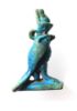 Picture of ANCIENT EGYPT. BEAUTIFUL FAIENCE AMULET OF HORUS. 600 -300 B.C