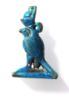 Picture of ANCIENT EGYPT. BEAUTIFUL FAIENCE AMULET OF HORUS. 600 -300 B.C