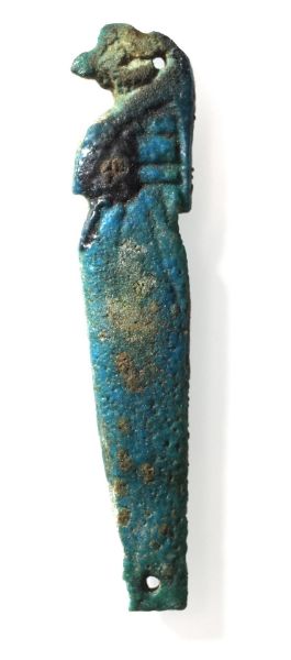Picture of Ancient Egypt. FAIENCE SON OF HORUS AMULET. 600 - 300 B.C. 