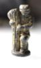 Picture of  Ancient Egypt. ROMAN GILDED LEAD HARVEST FIGURINE. 200 - 300 A.D