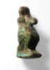 Picture of Ancient Egypt. Faience Baboon Amulet. 600 - 300 B.C