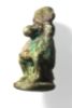 Picture of Ancient Egypt. Faience Baboon Amulet. 600 - 300 B.C