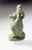 Picture of Ancient Egypt. Faience Baboon Amulet. 600 - 300 B.C