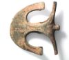 Picture of ANCIENT CANAANITE BRONZE BATTLE AXE. 1900 - 1500 B.C