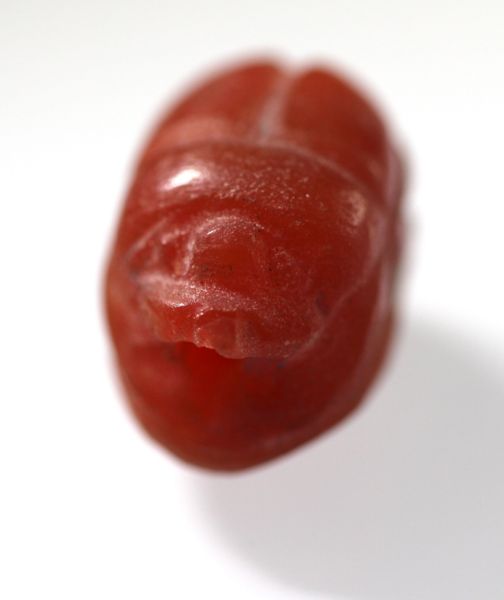 Picture of ANCIENT EGYPT. CARNELIAN SCARAB. 1250 B.C. NEW KINGDOM