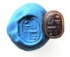 Picture of ANCIENT EGYPT.  NEW KINGDOM STONE SCARAB. 1400 - 1200 B.C