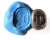 Picture of ANCIENT EGYPT.  NEW KINGDOM STONE SCARAB. 1400 - 1200 B.C