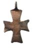 Picture of HOLY LAND. BYZANTINE. BRONZE CROSS. 1000 A.D