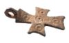 Picture of HOLY LAND. BYZANTINE. BRONZE CROSS. 1000 A.D