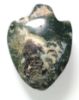 Picture of ANCIENT JORDAN. SERPENTINE STONE HEART AMULET. 1200 B.C