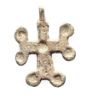 Picture of ANCIENT BYZANTINE BRONZE CROSS. 800 - 1000 A.D - JORDAN, LARGE EXAMPLE!