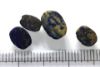 Picture of ANCIENT EGYPT . LOT OF 4 LAPIS LAZULI STONE SCARABS. 1200 B.C  NEW KINGDOM