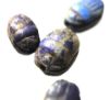 Picture of ANCIENT EGYPT . LOT OF 4 LAPIS LAZULI STONE SCARABS. 1200 B.C  NEW KINGDOM