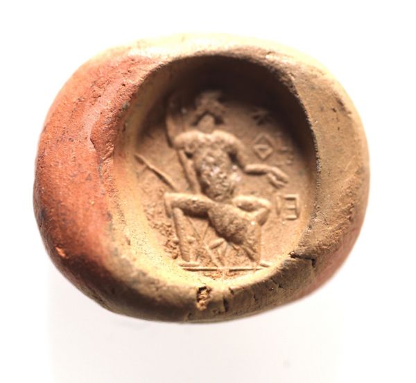 Picture of Greco-Roman Near East. Clay seal impression. First century BC/AD(?). 