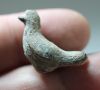 Picture of ANCIENT ROMAN DOVE BRONZE FIGURE. 300 - 400 A.D