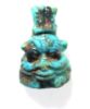 Picture of ANCIENT EGYPT. FAIENCE BES AMULET. 600 - 300 B.C