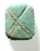 Picture of ANCIENT EGYPT. FAIENCE BEAD WITH BES . 600 - 300 B.C