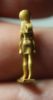 Picture of ANCIENT EGYPT. SOLID GOLD HORUS AMULET . 1250 B.C