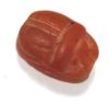 Picture of ANCIENT EGYPT. NEW KINGDOM. CARNELIAN STONE SCARAB. 1300 B.C