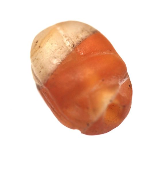 Picture of ANCIENT EGYPT. NEW KINGDOM. CARNELIAN STONE SCARAB. 1300 B.C