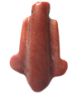 Picture of ANCIENT EGYPT. NEW KINGDOM. CARNELIAN LOTUS FLOWER PITAL  AMULET. 1300 B.C