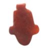 Picture of ANCIENT EGYPT. NEW KINGDOM. CARNELIAN LOTUS FLOWER PITAL  AMULET. 1300 B.C