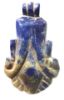 Picture of  ANCIENT EGYPT. NEW KINGDOM LAPIS LAZULI LOTUS FLOWER. 1250 B.C