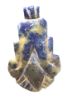 Picture of  ANCIENT EGYPT. NEW KINGDOM LAPIS LAZULI LOTUS FLOWER. 1250 B.C