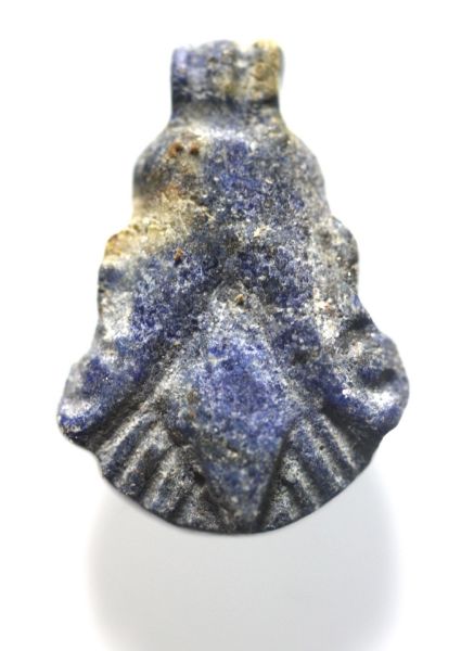 Picture of  ANCIENT EGYPT. NEW KINGDOM LAPIS LAZULI LOTUS FLOWER. 1250 B.C