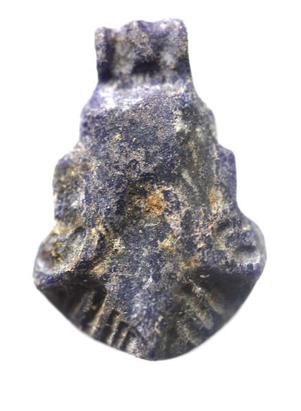 Picture of  ANCIENT EGYPT. NEW KINGDOM LAPIS LAZULI LOTUS FLOWER. 1250 B.C