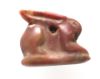 Picture of ANCIENT EGYPT -  BEAUTIFUL  CARNELIAN AMULET OF A HARE . NEW KINGDOM .1250 B.C.