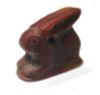 Picture of ANCIENT EGYPT -  BEAUTIFUL  CARNELIAN AMULET OF A HARE . NEW KINGDOM .1250 B.C.