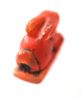 Picture of ANCIENT EGYPT -  BEAUTIFUL  CARNELIAN AMULET OF A HARE . NEW KINGDOM .1250 B.C.