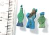 Picture of ANCIENT EGYPT. AMARNA FAIENCE AMULETS. TIME OF KING TUTANKHAMUN. 13TH CENTURY B.C