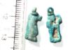 Picture of ANCIENT EGYPT. AMARNA FAIENCE AMULETS. TIME OF KING TUTANKHAMUN. 13TH CENTURY B.C