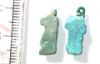 Picture of ANCIENT EGYPT. AMARNA FAIENCE AMULETS. TIME OF KING TUTANKHAMUN. 13TH CENTURY B.C