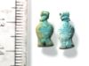 Picture of ANCIENT EGYPT. AMARNA FAIENCE AMULETS. TIME OF KING TUTANKHAMUN. 13TH CENTURY B.C