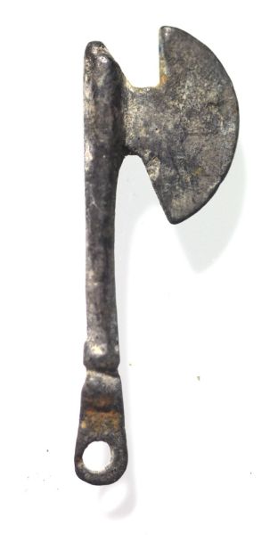 Picture of ANCIENT CRUSADERS. AXE BRONZE AMULET. 1300 A.D