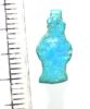 Picture of ANCIENT EGYPT. AMARNA FAIENCE AMULET. TIME OF KING TUTANKHAMUN. 13TH CENTURY B.C