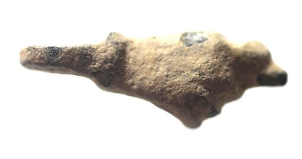 Picture of FINGERS CROSSED AMULET: ANCIENT Roman Near East. Bronze Amulet . 100 - 200 A.D