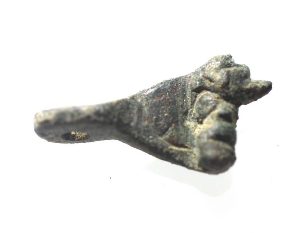 Picture of FINGERS CROSSED AMULET: ANCIENT Roman Near East. Bronze Amulet . 100 - 200 A.D