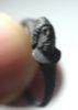 Picture of ANCIENT EGYPT. ROMAN BRONZE RING WITH SERAPIS. 200 A.D