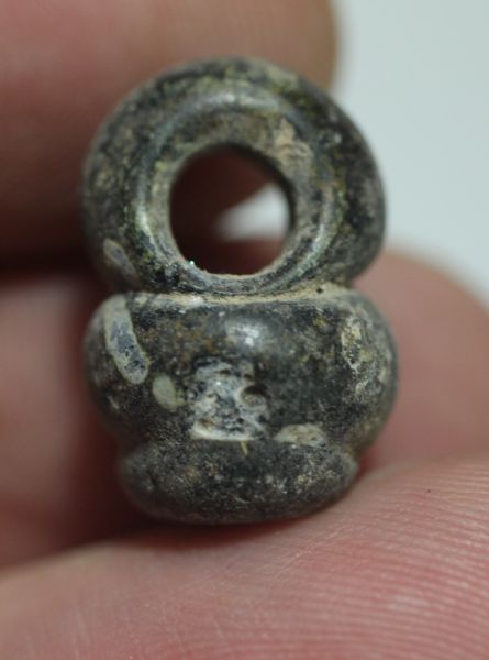 Picture of ANCIENT BYZANTINE  MOSAIC GLASS BEAD. 1000 + YEARS OLD