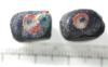 Picture of ANCIENT MOSAIC GLASS "EYES" BEADS. ROMAN. 200 - 300 A.D. LOT OF TWO