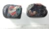 Picture of ANCIENT MOSAIC GLASS "EYES" BEADS. ROMAN. 200 - 300 A.D. LOT OF TWO