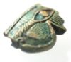 Picture of ANCIENT EGYPT. GLAZED STONE EYE OF HORUS AMULET. 600 - 300 B.C