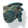 Picture of ANCIENT EGYPT. FAIENCE EYE OF HORUS AMULET. 600 - 300 B.C